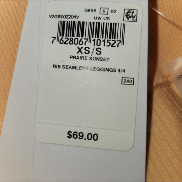 Guess Seamless Ribbed High Waist Leggings Activewear Athleisure‎ - Picture 7 of 12